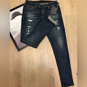 NWT | TRUE RELIGION | DISTRESSED SKINNY JEANS | SIZE 29